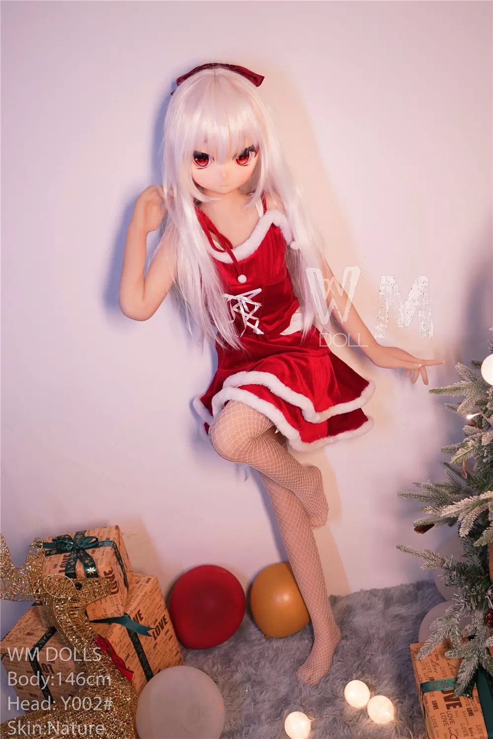 WM S-TPE 146cm Anime TPE Sex Doll with PVC Head #Y002
